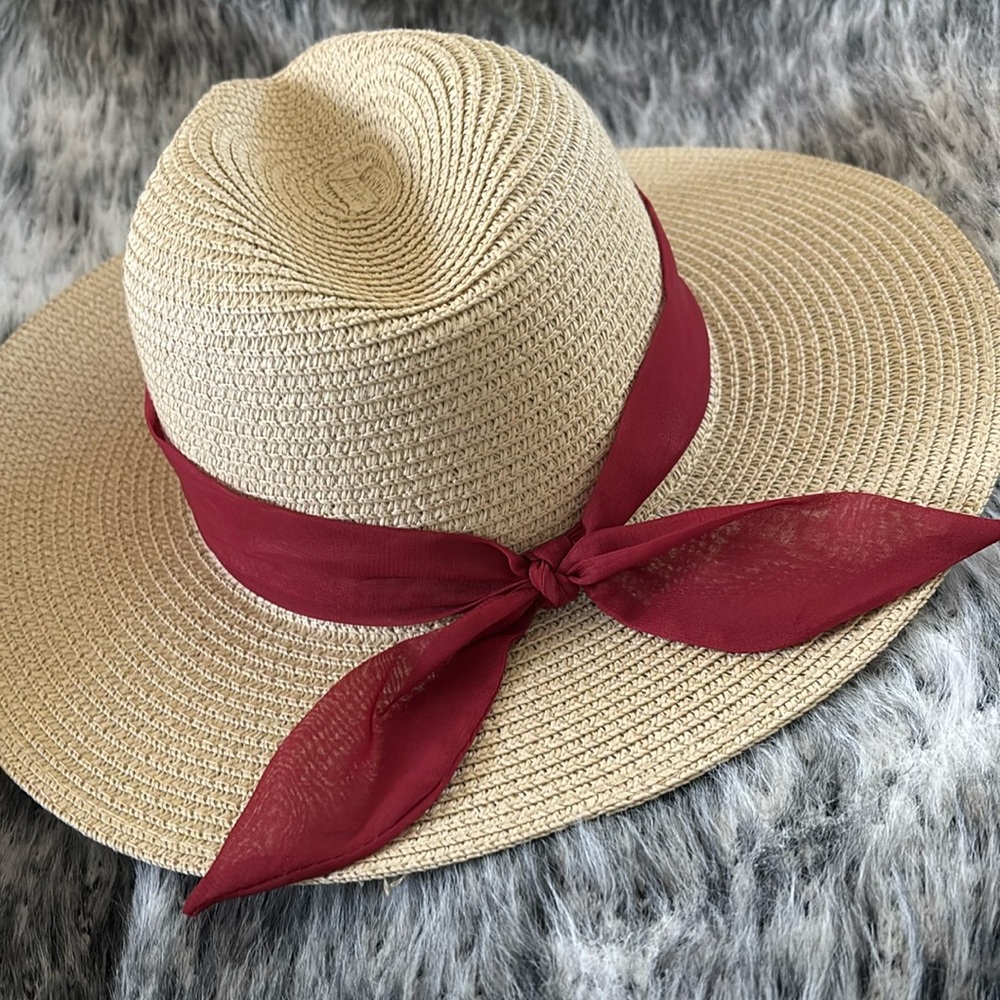 Vince Camuto Straw Sun Hat‎